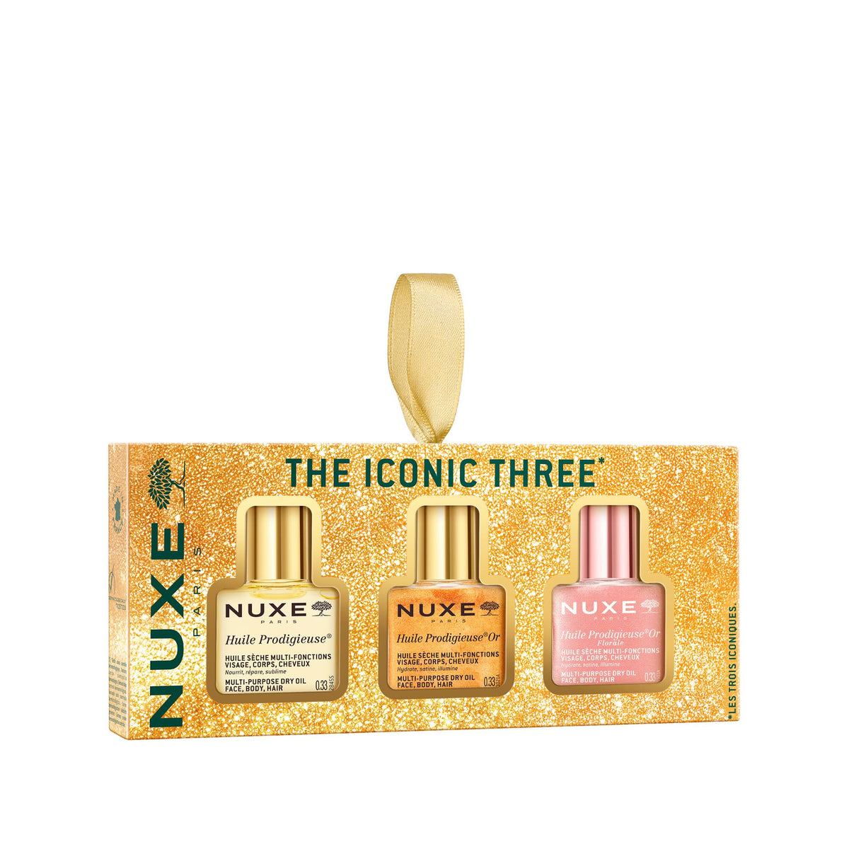Coffret Noël Huile Prodigieuse® Les Trois Iconiques