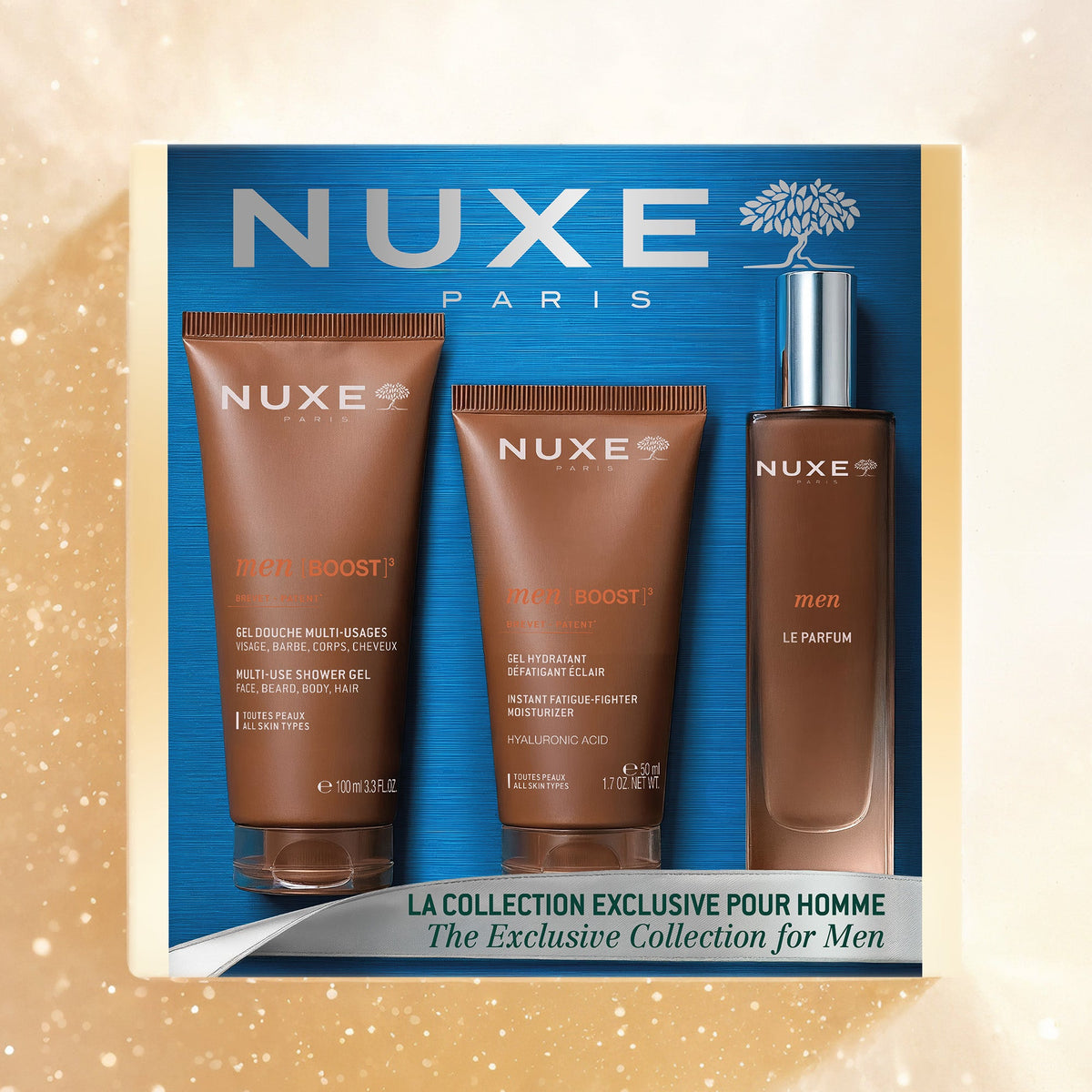 Coffret Noël NUXE MEN [BOOST]³ La Collection Exclusive pour Homme - NUXE