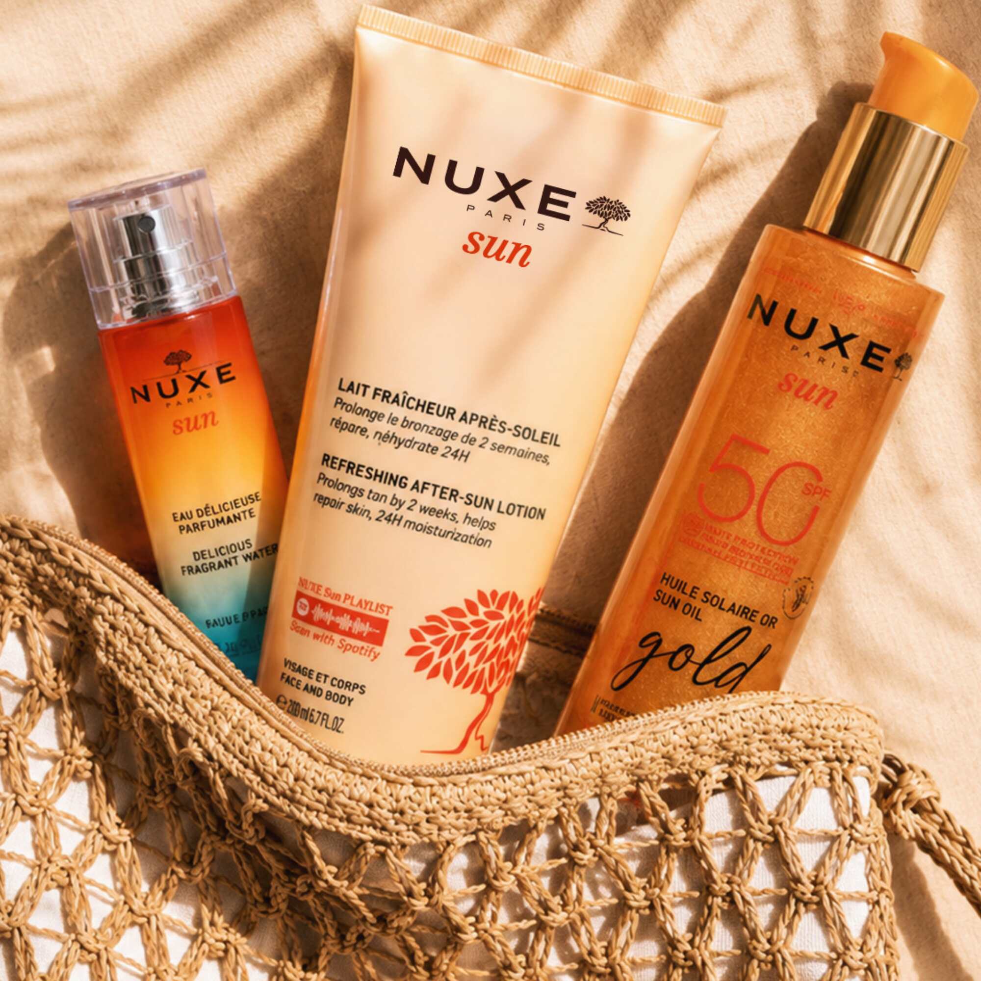Routine Protection Solaire Or SPF 50, NUXE Sun
