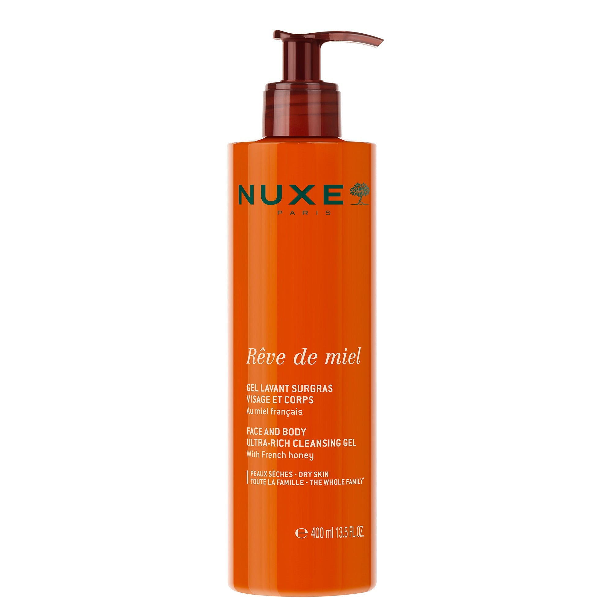 Gel lavant surgras visage et corps - NUXE