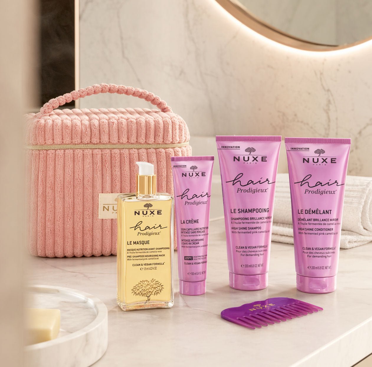 Routine Brillance Miroir, Hair Prodigieux® - NUXE