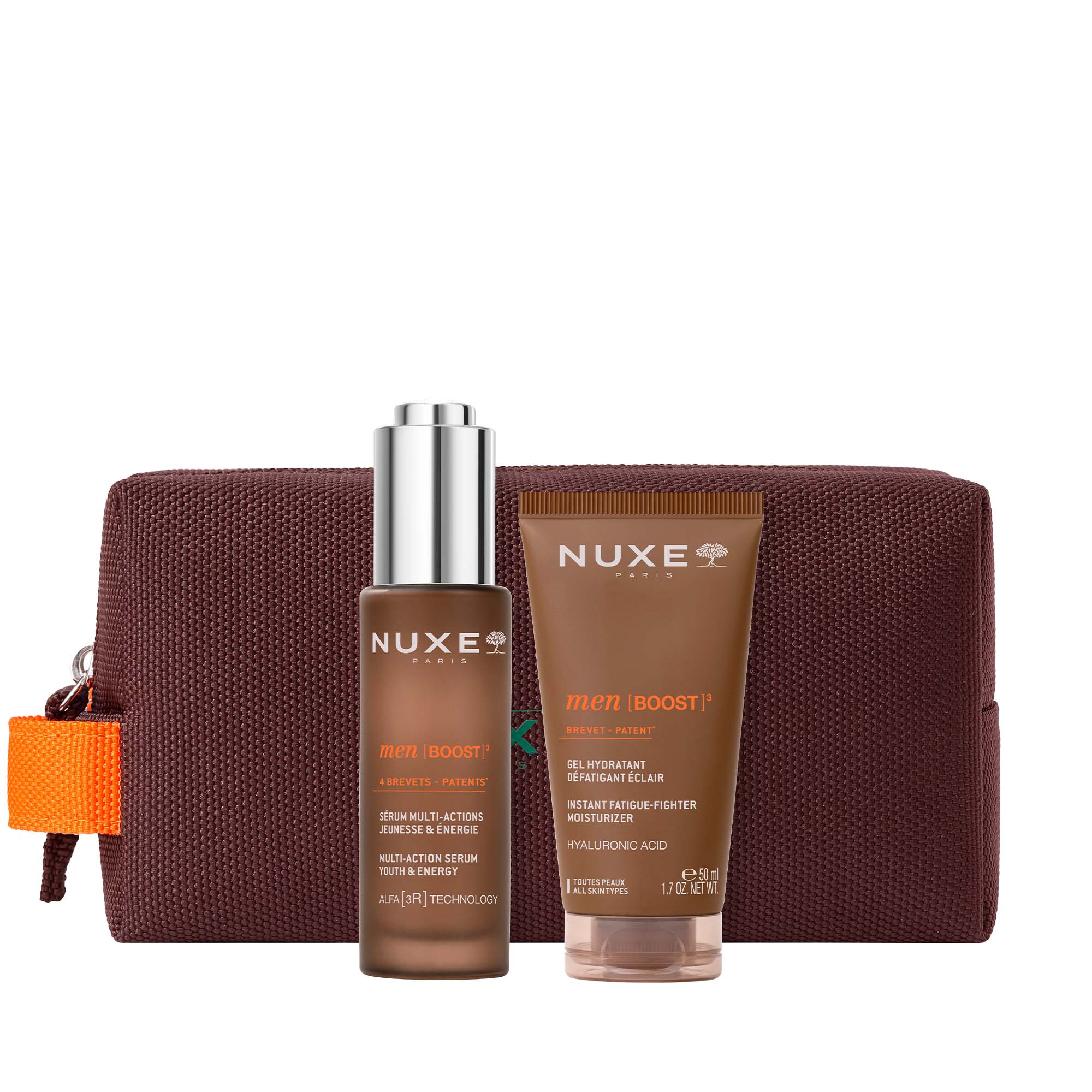Routine Visage Hydratation, Jeunesse & Énergie - NUXE Men [BOOST]³ - NUXE